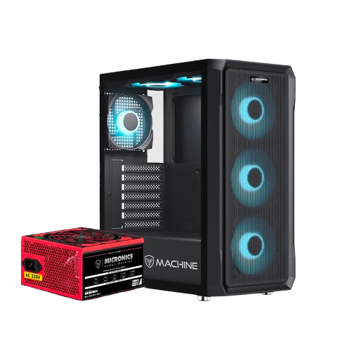 CASE MICRONICS FRANTIC GC702 ARGB CON FUENTE REAL 650W