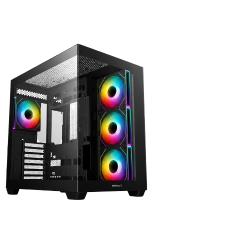 CASE DEEPCOOL CG530 BLACK ARGB 4FAN