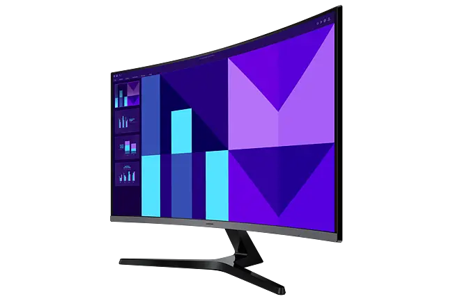 MONITOR SAMSUNG ESSENTIAL S3 32 PULG CURVO 100HZ FULL HD