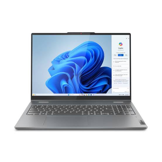 LENOVO 5 16AHP9 2-IN-1 AMD Ryzen™ 7 8845HS 1TB SSD 16GB 16" (1920x1200) TOUCHSCREEN WIN11 SILVER Backlit Keyboard FP Reader
