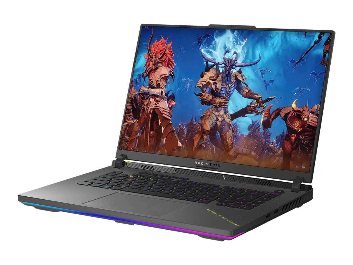 ASUS ROG STRIX G16 G614PP-WH94 GAMING  AMD RYZEN 9 8940HX 1TB SSD 16GB DDR5 16FHD+ (1920 X 1200) NVIDIA GEFORCE RTX 5070  WIN 11 COLOR GRAY