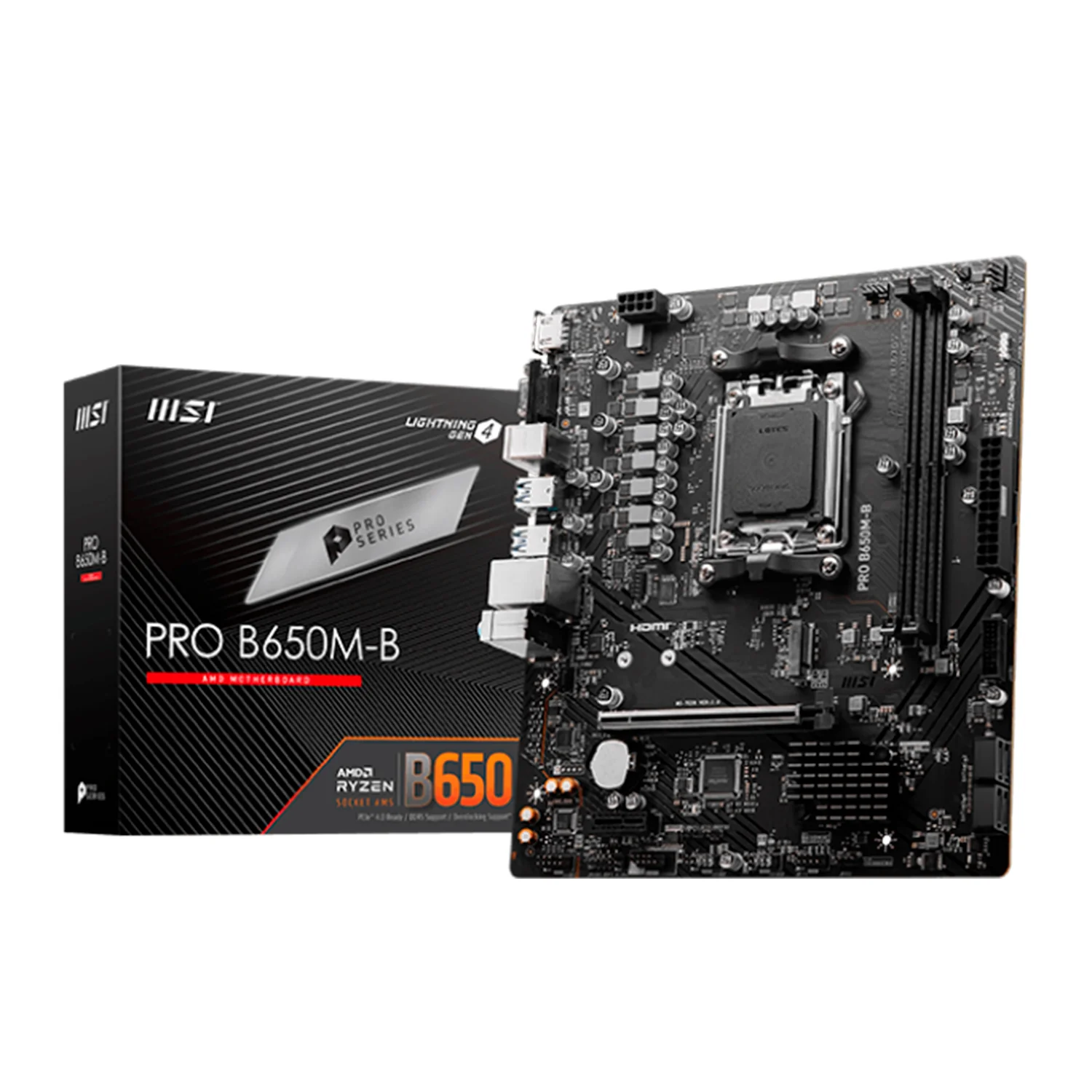 PLACA AMD MSI PRO B650M B AM5 DDR5