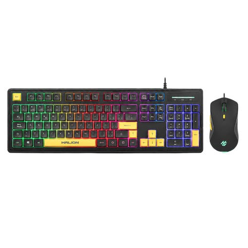 COMBO GAMER HALION COBRA K426C TECLADO MOUSE MEMBRANA