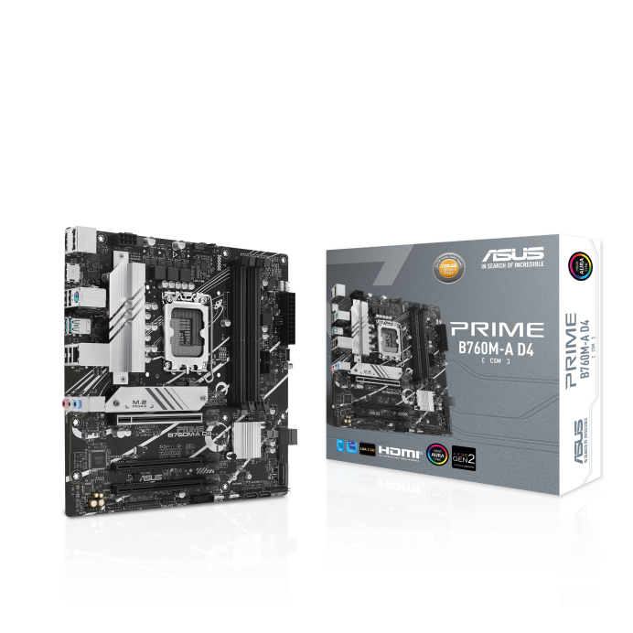 PLACA MADRE ASUS PRIME B760M-A D4-CSM