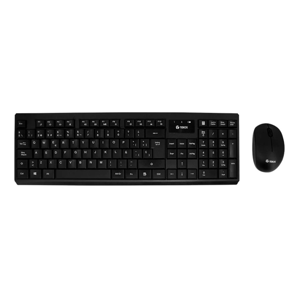 COMBO INALAMBRICO OFICINA TEROS TE-4071S TECLADO MOUSE