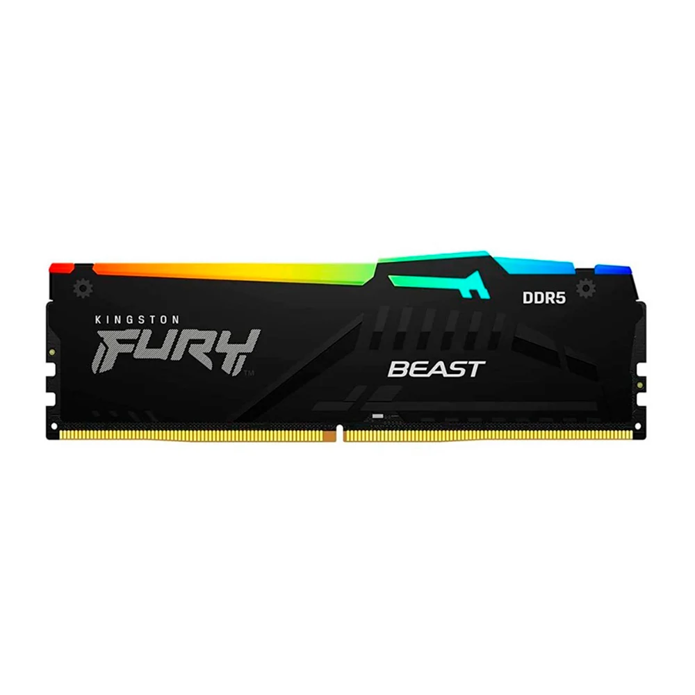 MEMORIA RAM PC KINGSTON BEAST FURY DDR5 8GB 5200mhz RGB