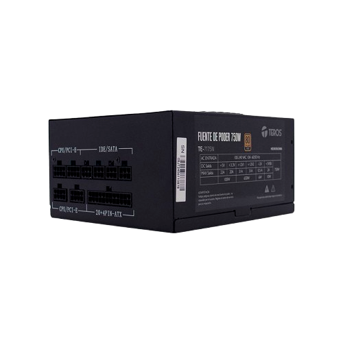 FUENTE TEROS TE-7175N 750W 80 PLUS GOLD FULL MODULAR