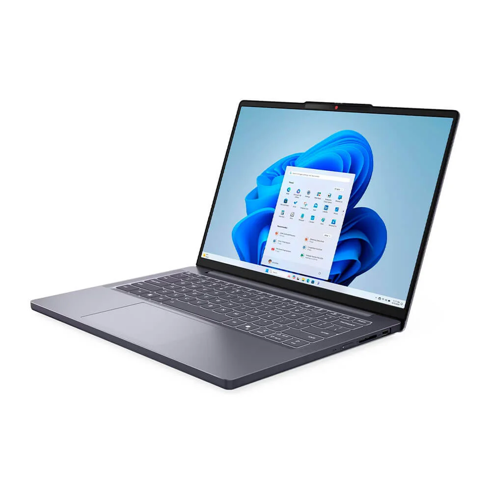 LENOVO IDEAPAD SLIM 3 14ARP10 RYZEN 7 7735HS 4.75 Ghz MEMORIA:16GB DDR5DISCO: 512GB SSD  PANTALLA:14" WUXGA 1920x1200 OLED VIDEO: AMD RADEON GRAPHICS WIN 11 GRIS
